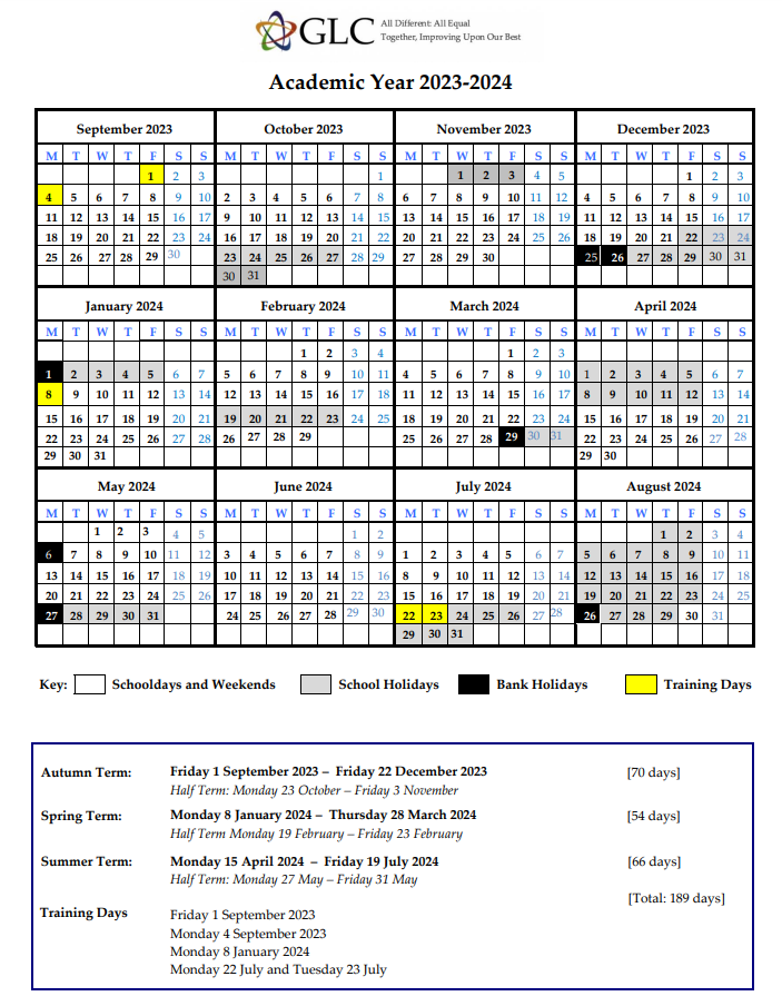 Tilbury Pioneer Academy Term Dates